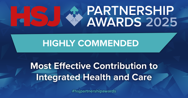 Common Ambition Bristol Highly Commended at the HSJ Partnership Awards